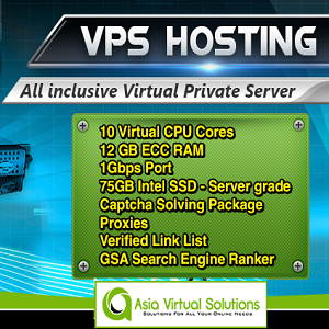 Virtual Private Server For GSA SER